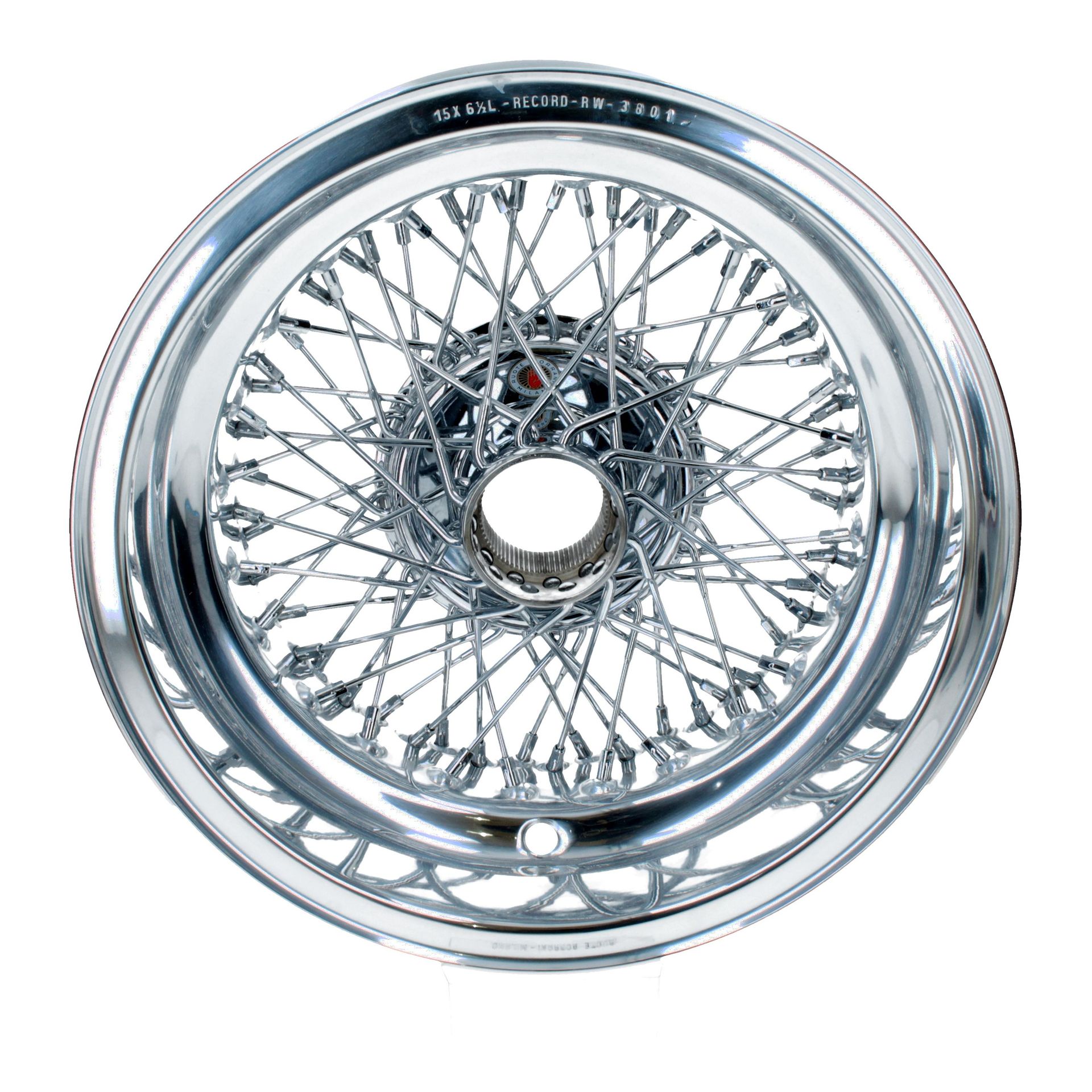 Revival SWB Polished / Painted Wire Wheel RW3801