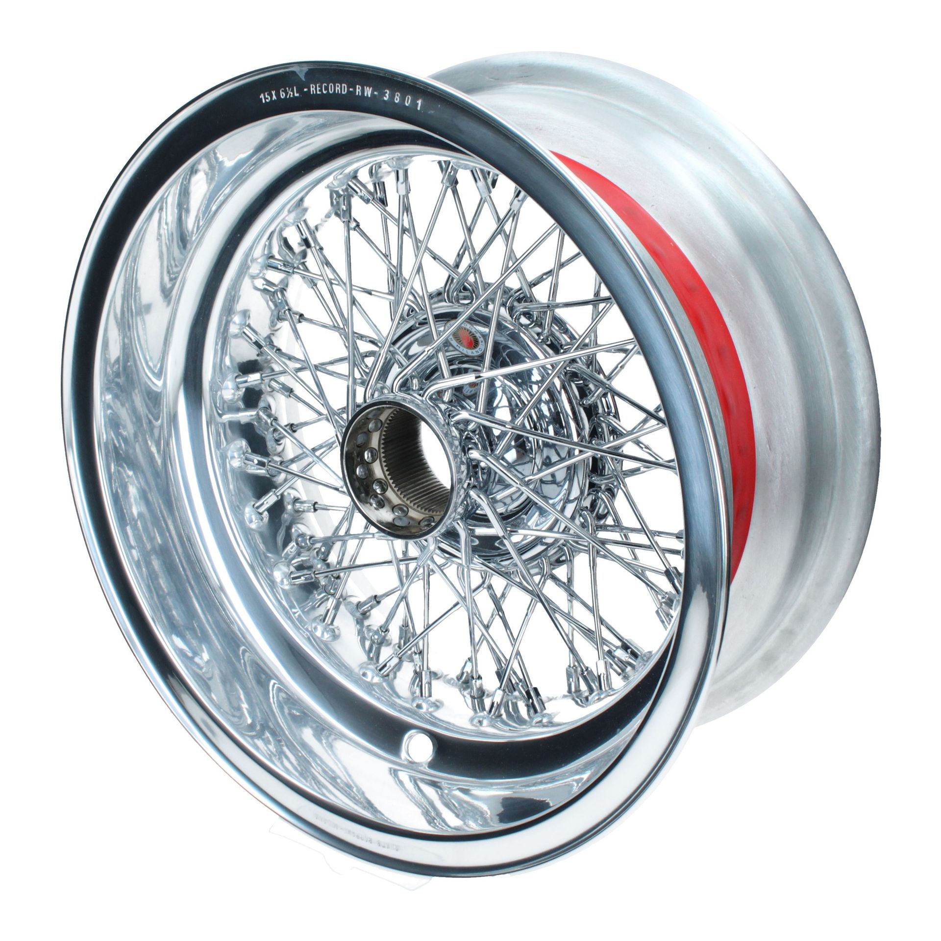 Revival SWB Polished / Painted Wire Wheel RW3801