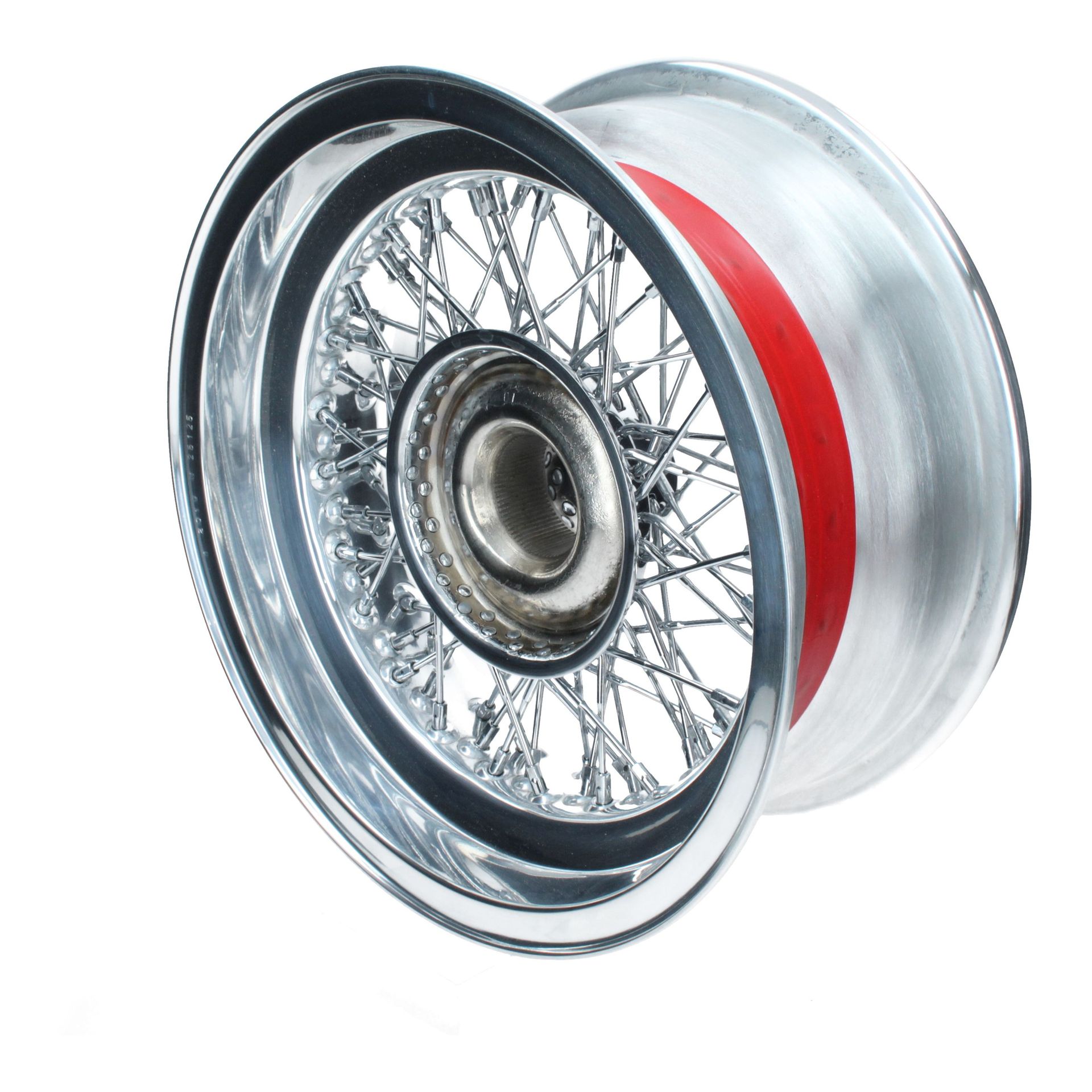 Revival SWB Polished / Painted Wire Wheel RW3801