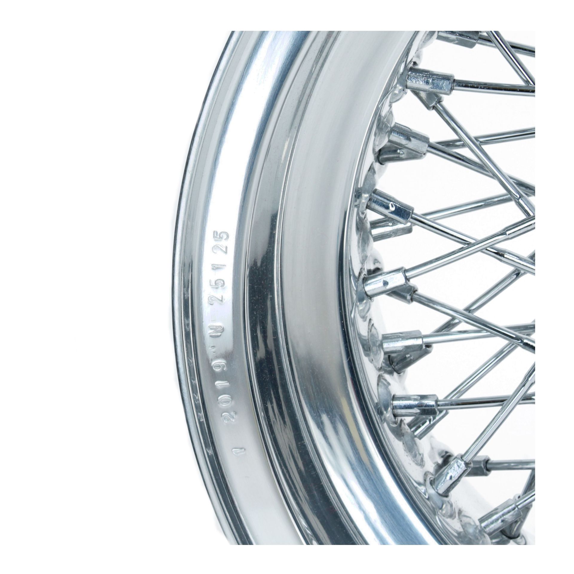 Revival SWB Polished / Painted Wire Wheel RW3801
