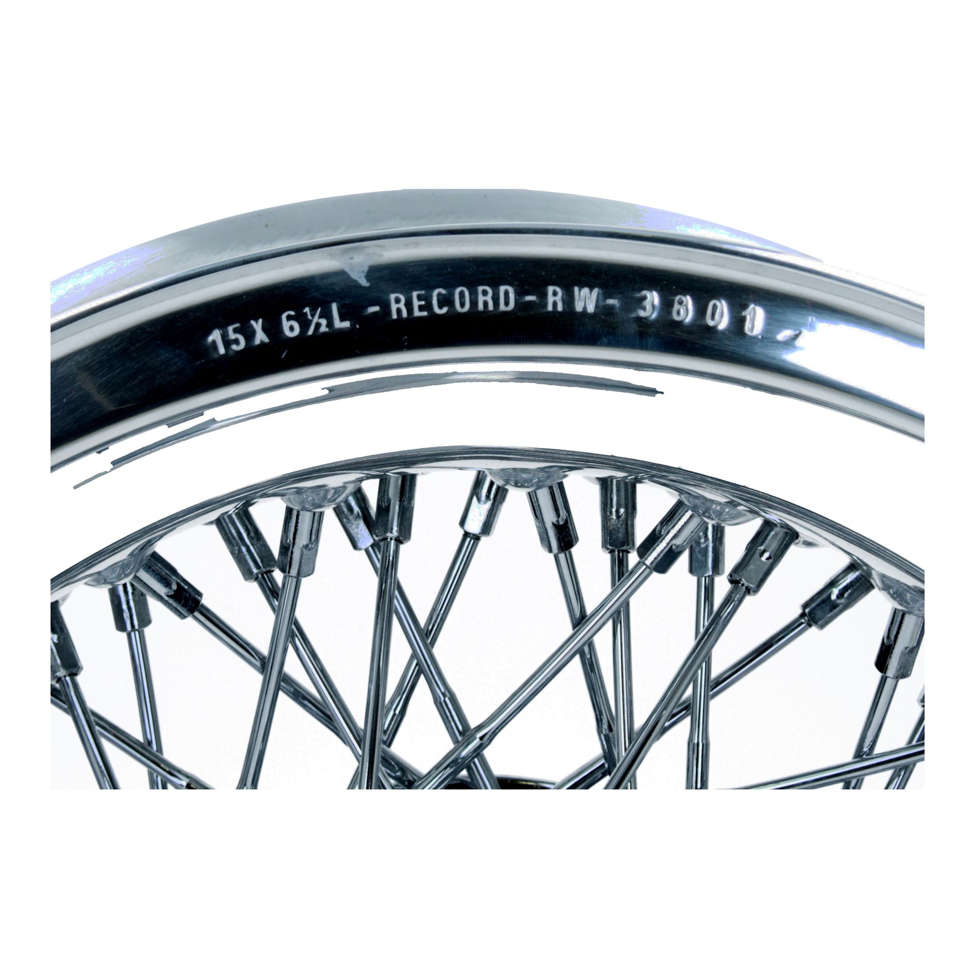 Revival SWB Polished / Painted Wire Wheel RW3801