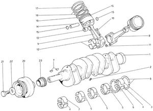 Crankshaft - Connecting Rods And Pistons