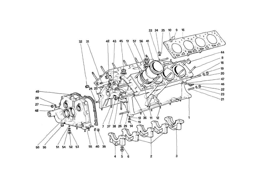 Schematic: Crankcase