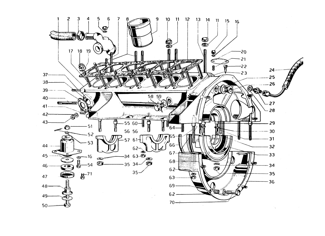Schematic: Crankcase