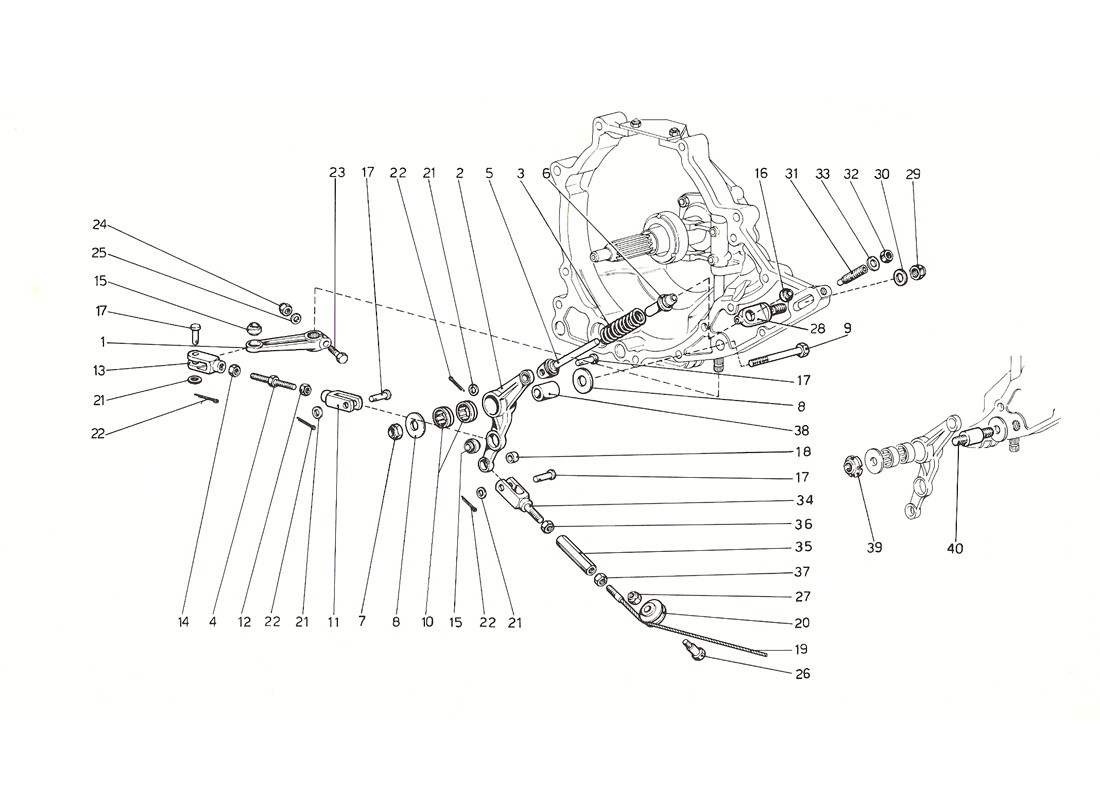 Schematic: Clutch Operating Control