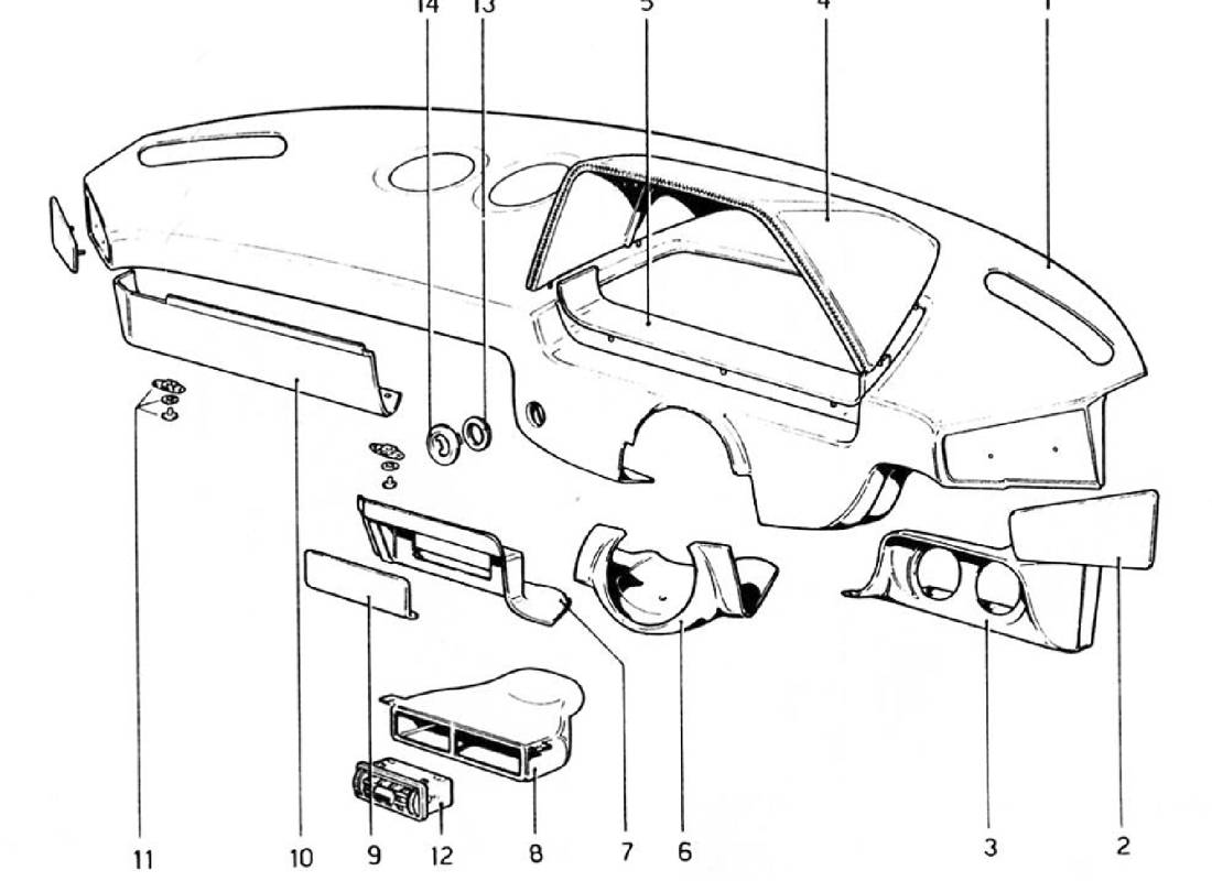Schematic: Instrument Panel (Valid For Rhd - Aus Versions)