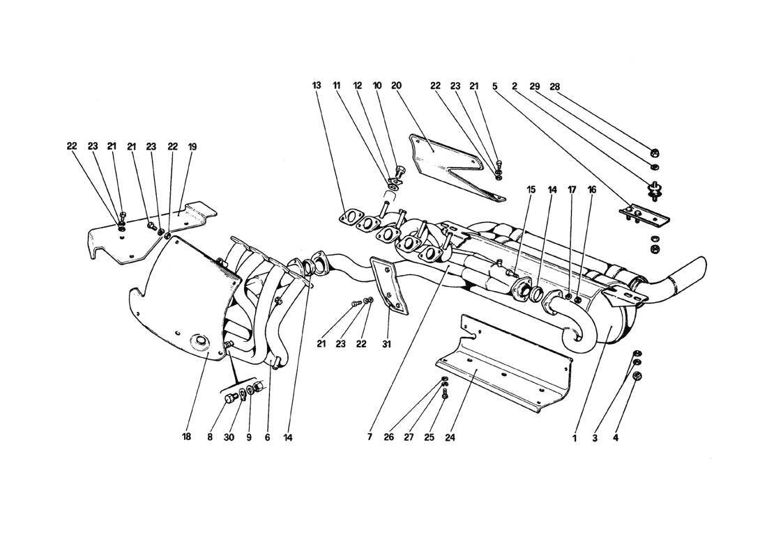 Schematic: Exhaust System