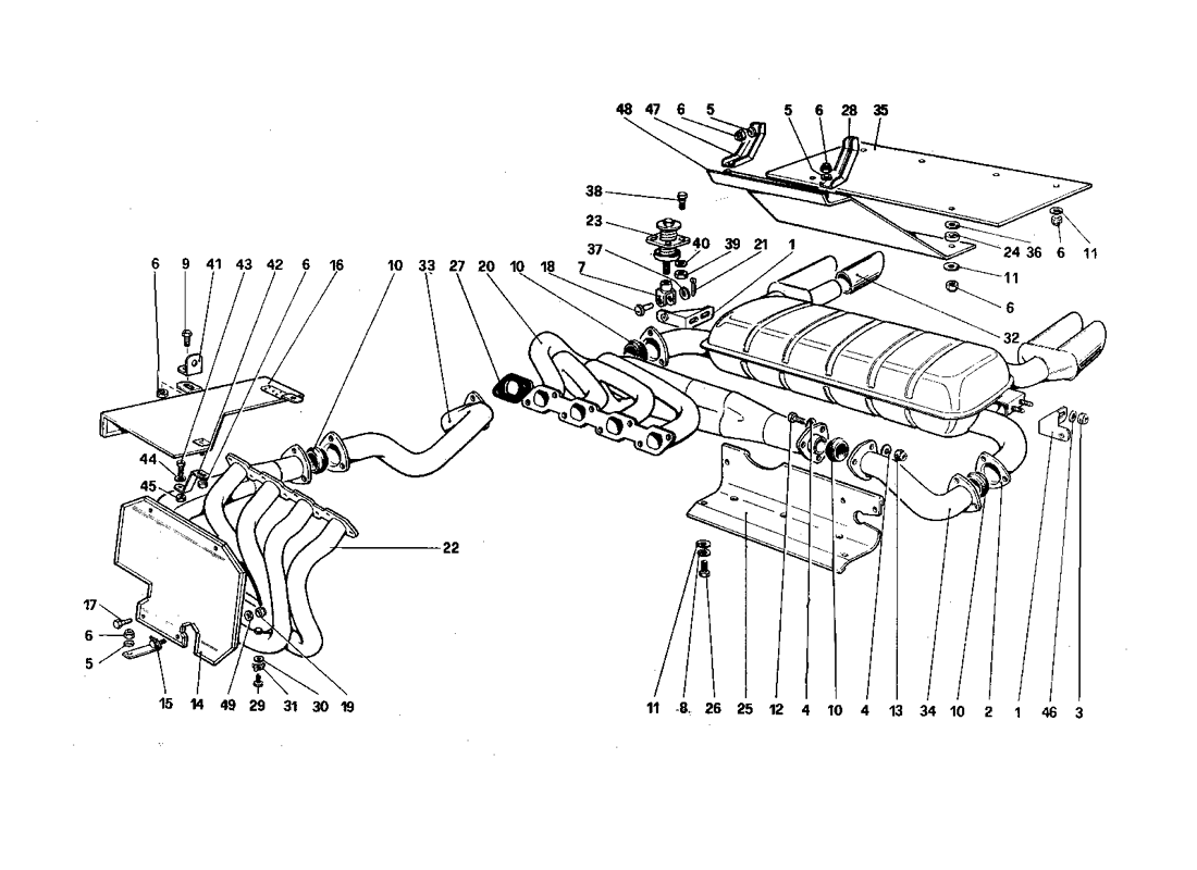 Schematic: Exhaust System