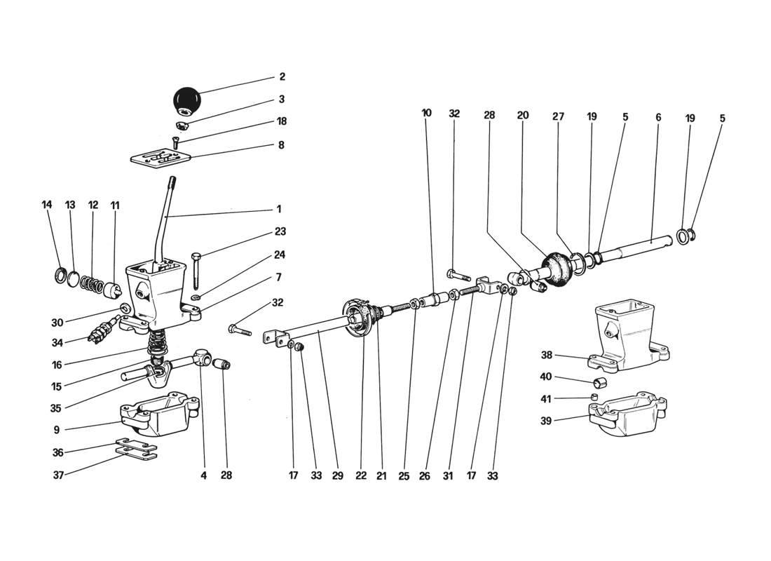 Schematic: Outside Gearbox Controls