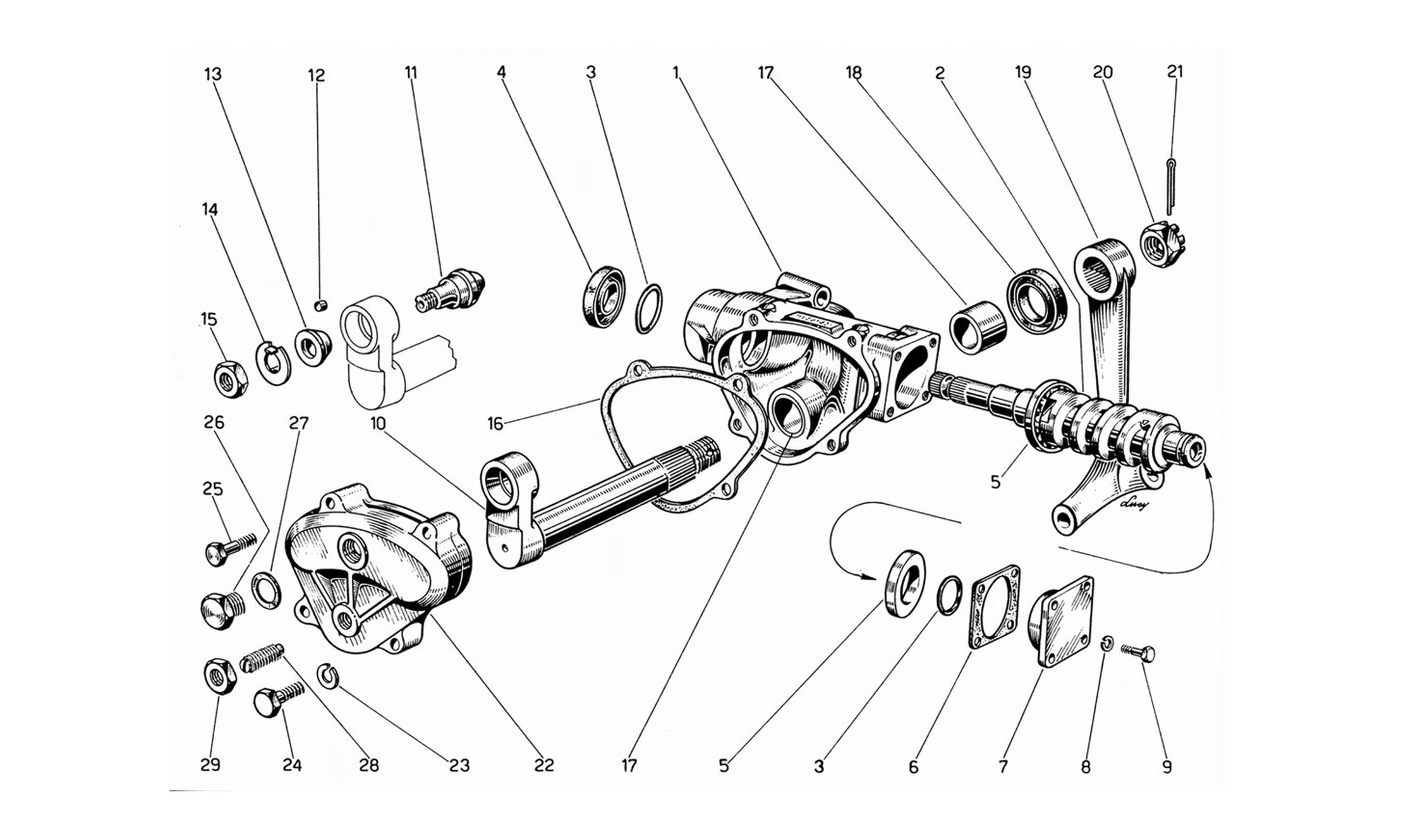Schematic: Steering Box
