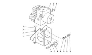 Hydraulic System For Abs Bosch -Valid For Abs Bosch And 355 F1 Cars-