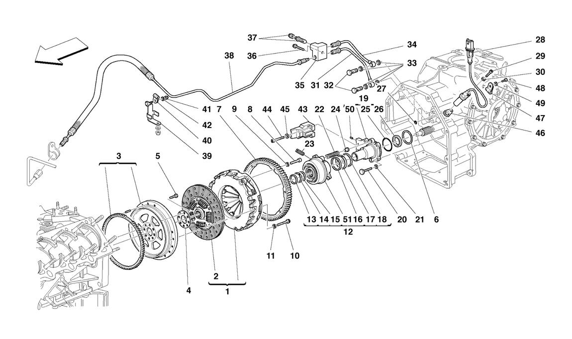 Schematic: Clutch And Controls -Not For F1-