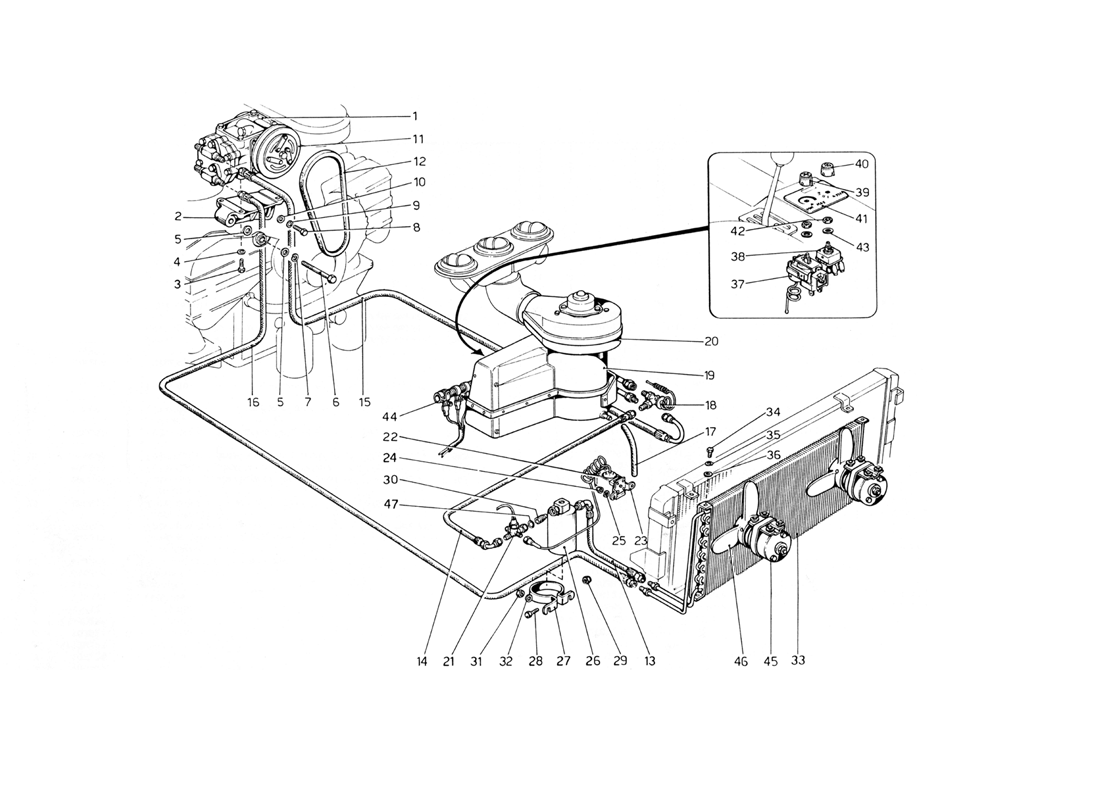 Schematic: Air Conditioning System