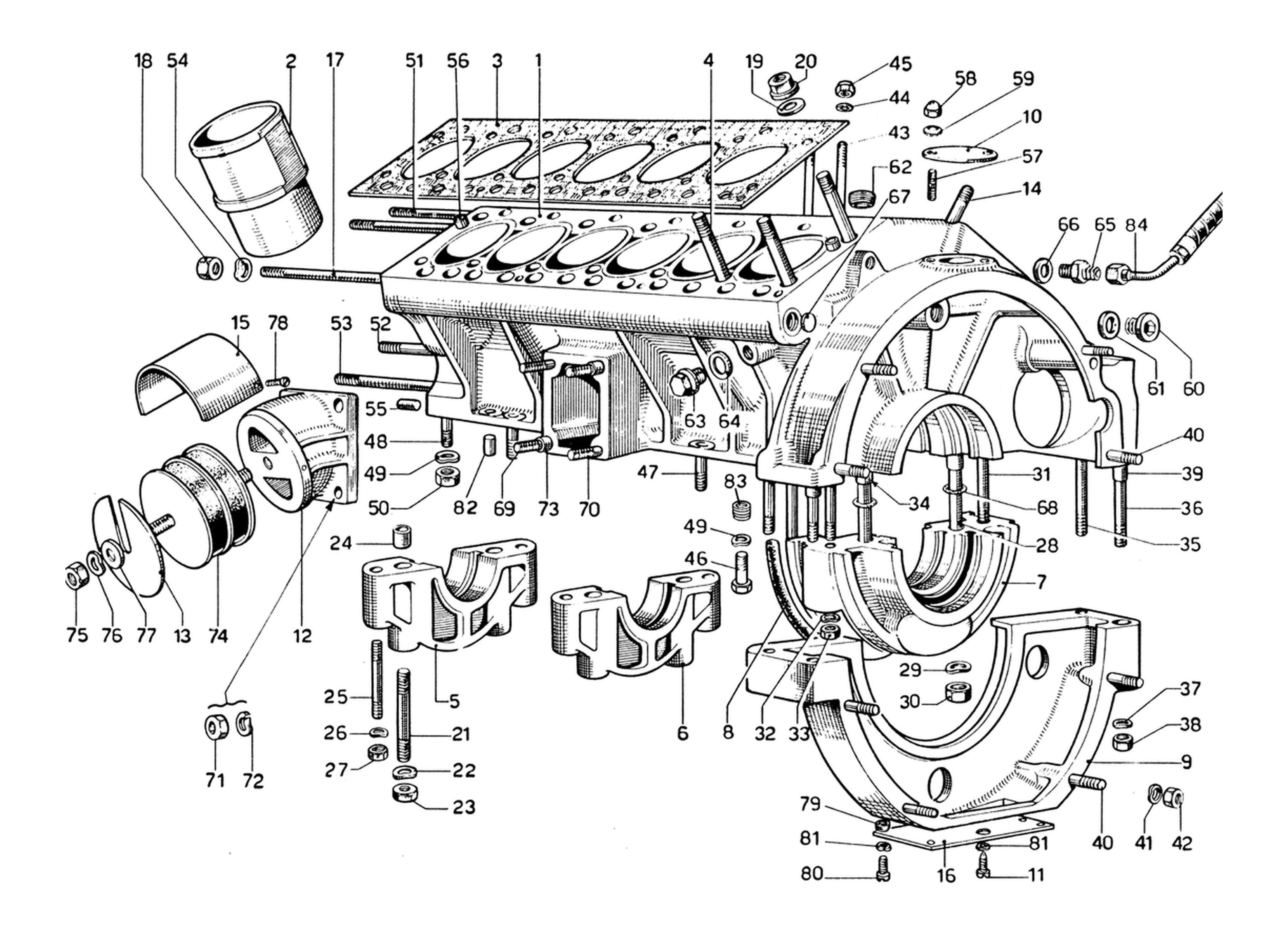 Schematic: Crankcase