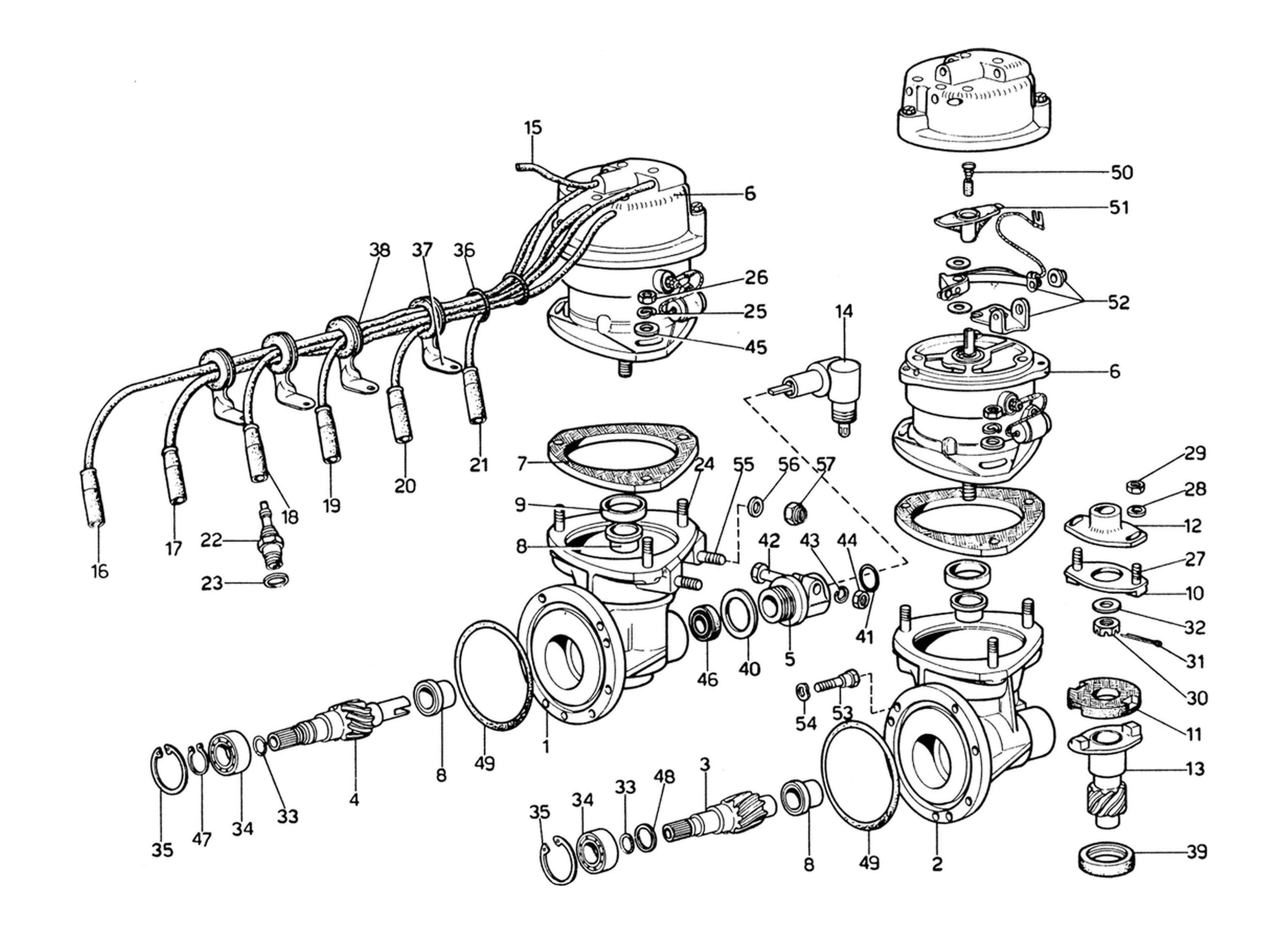 Schematic: Distributors & Controls
