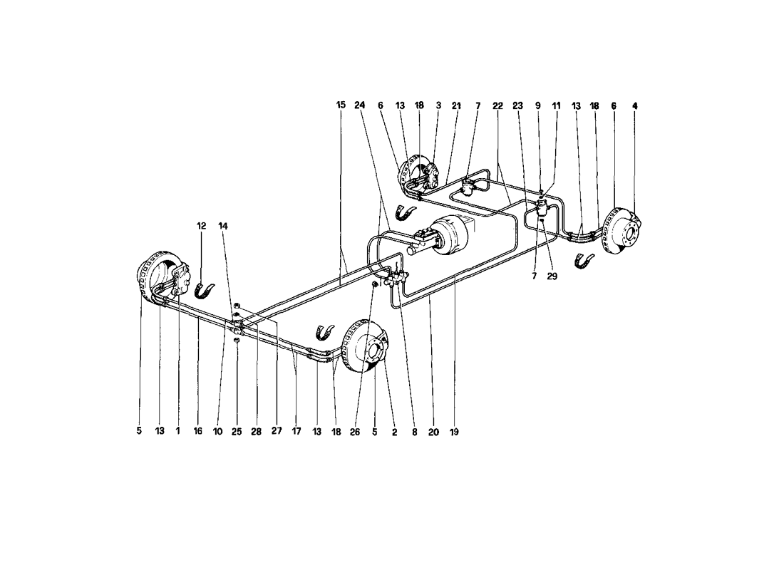 Schematic: Brakes System