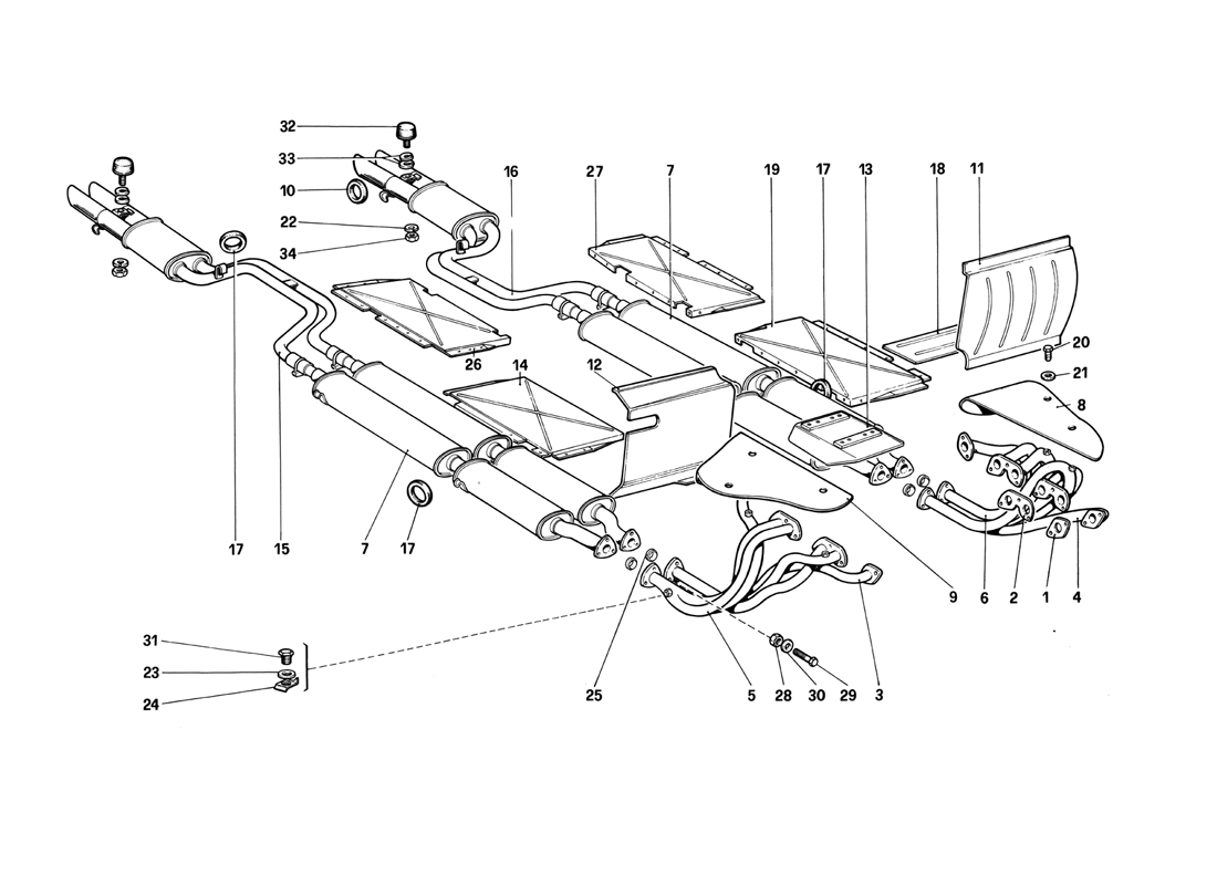 Schematic: Exhaust System