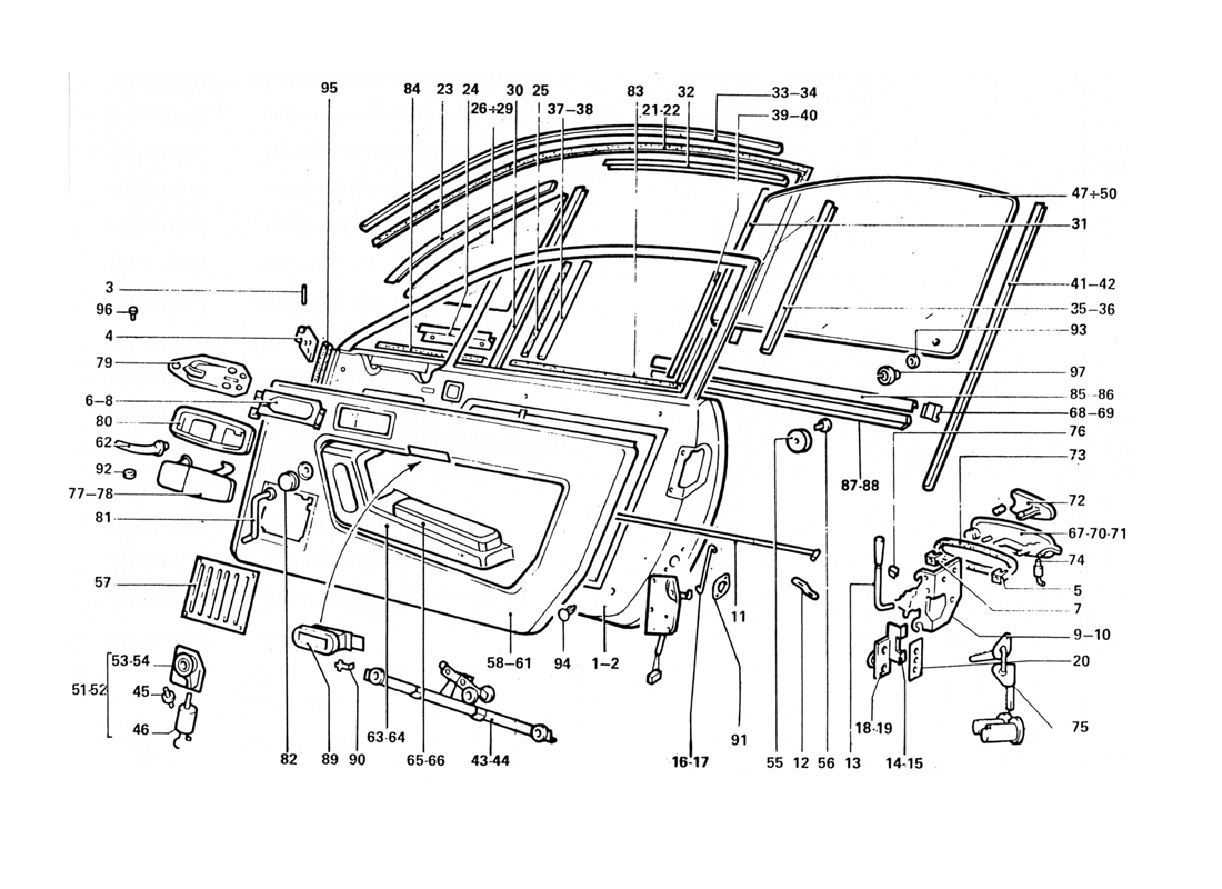 Schematic: Doors