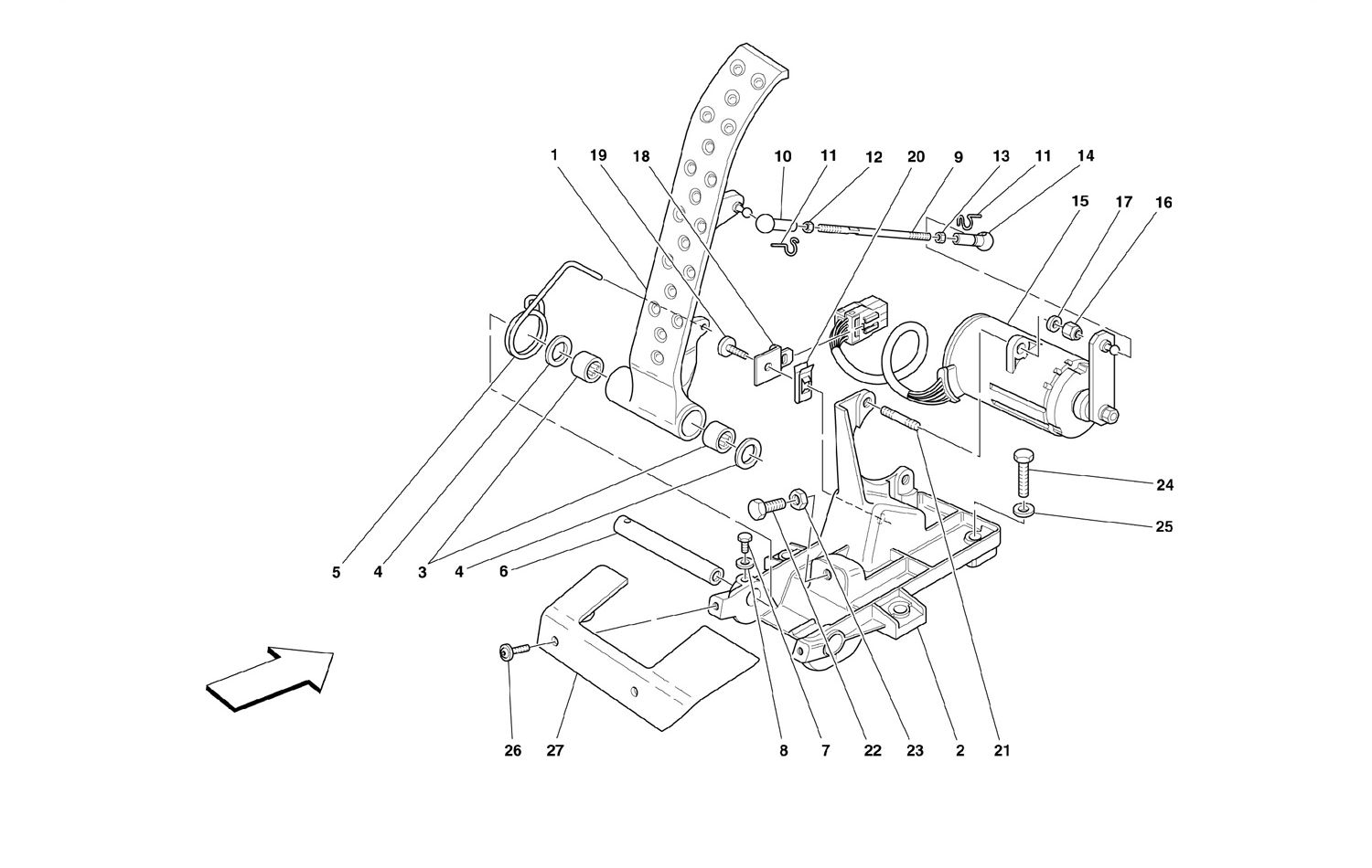 Schematic: Electronic Accelerator Pedal