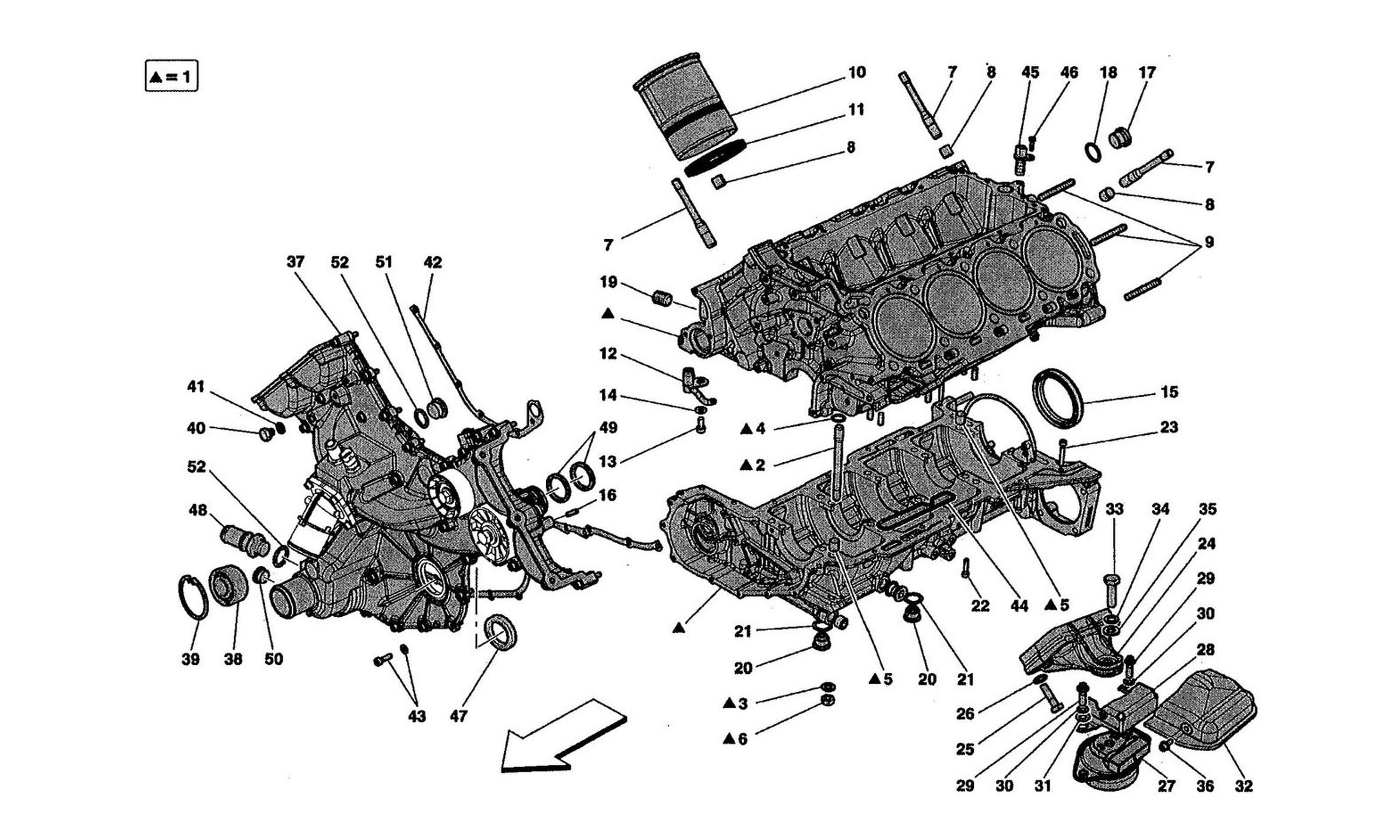 Schematic: Crankcase