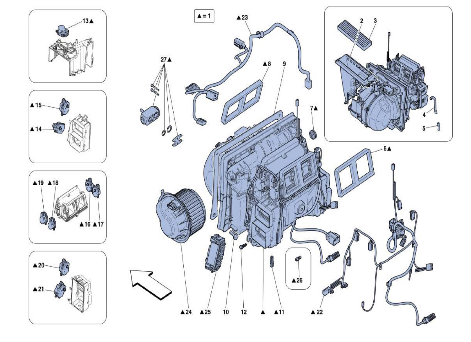 Schematic: Heater Matrix