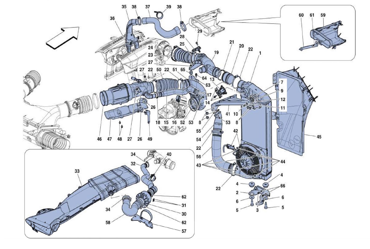 Schematic: Intercooler