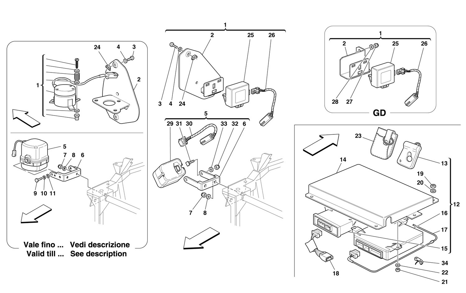 Schematic: Anti-Theft Electrical Boards And Devices