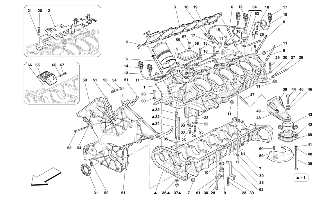 Schematic: Crankcase
