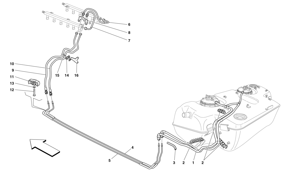 Schematic: Fuel System