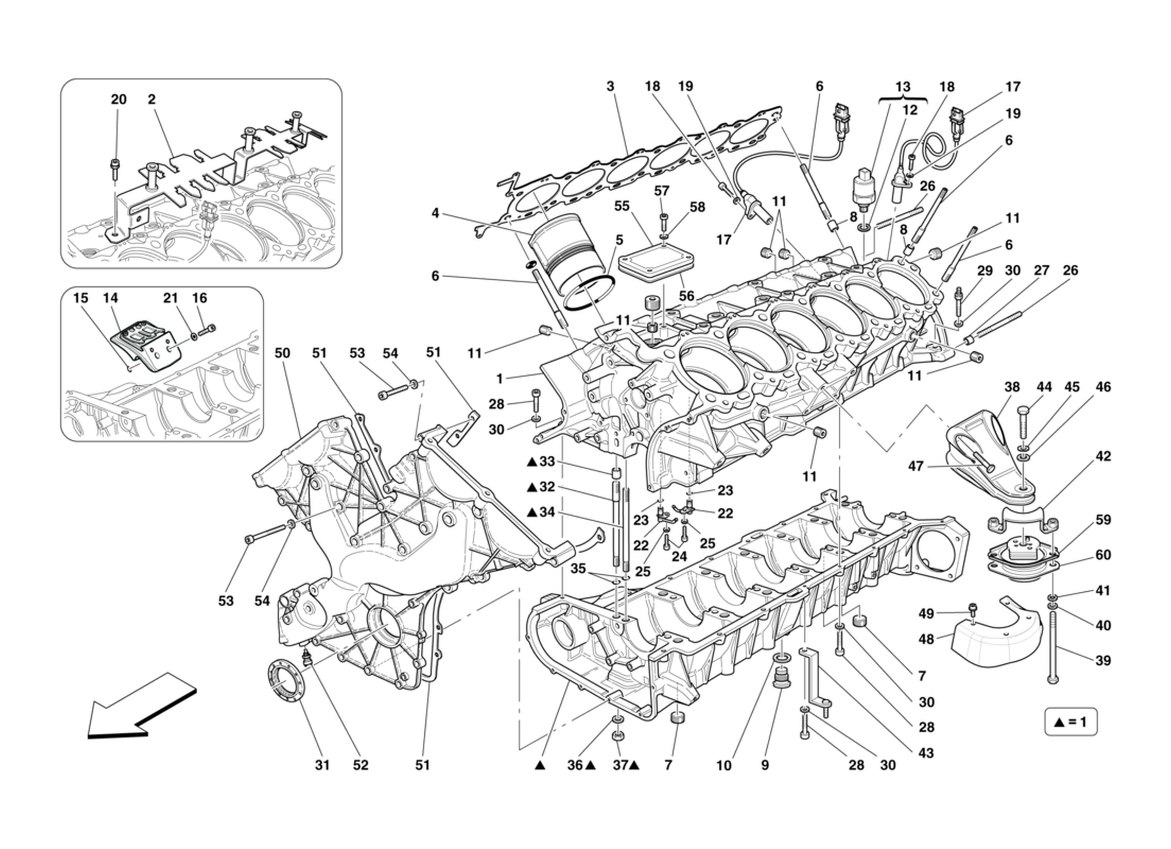 Schematic: Crankcase