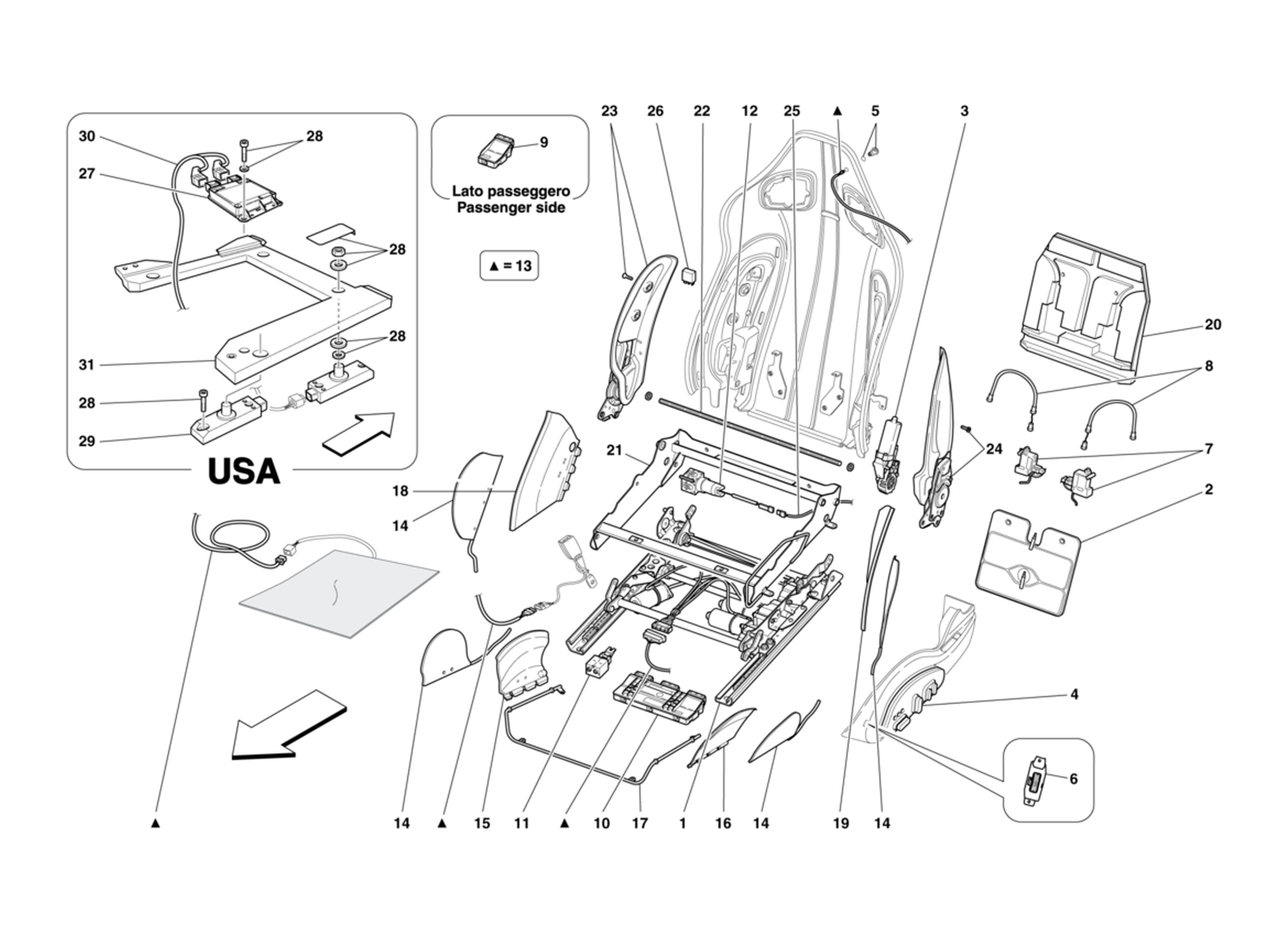Schematic: Guides And Adjustment Mechanisms