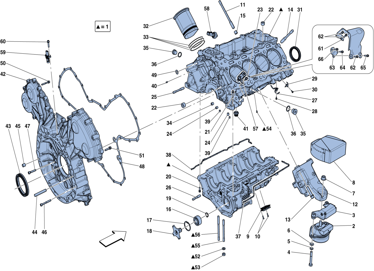Schematic: Crankcase
