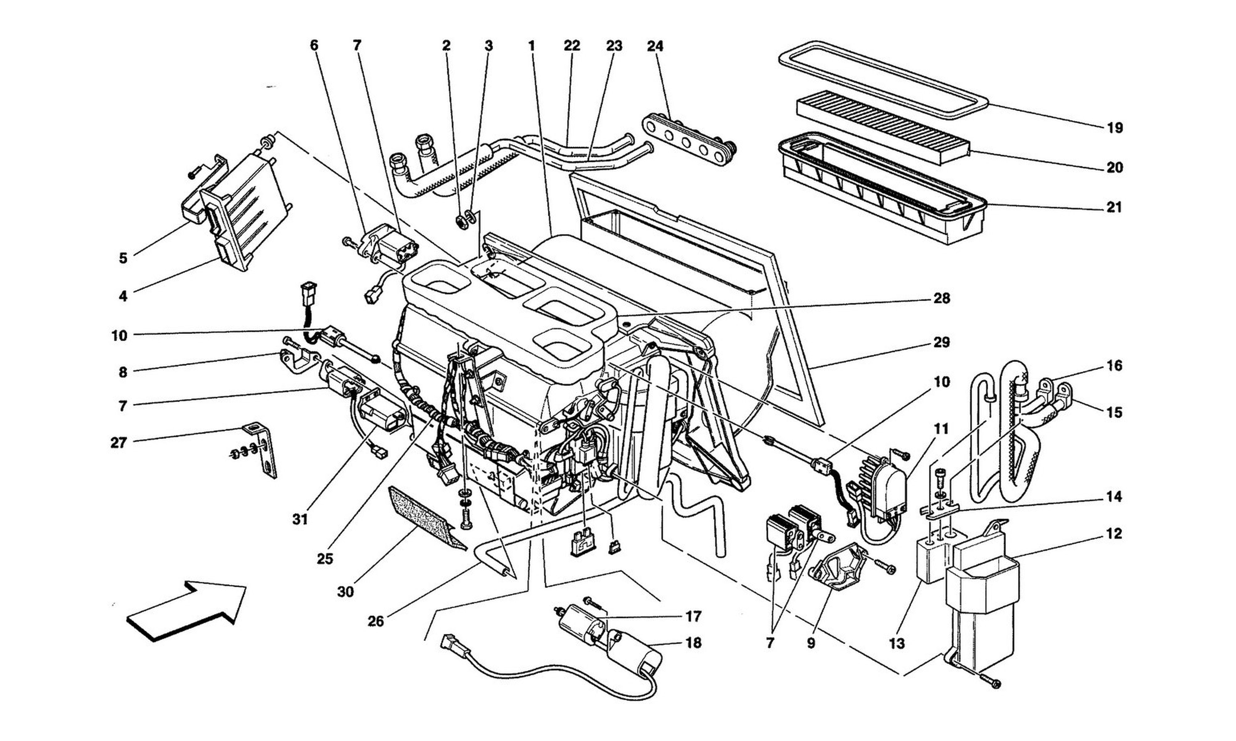 Schematic: Evaporator Unit