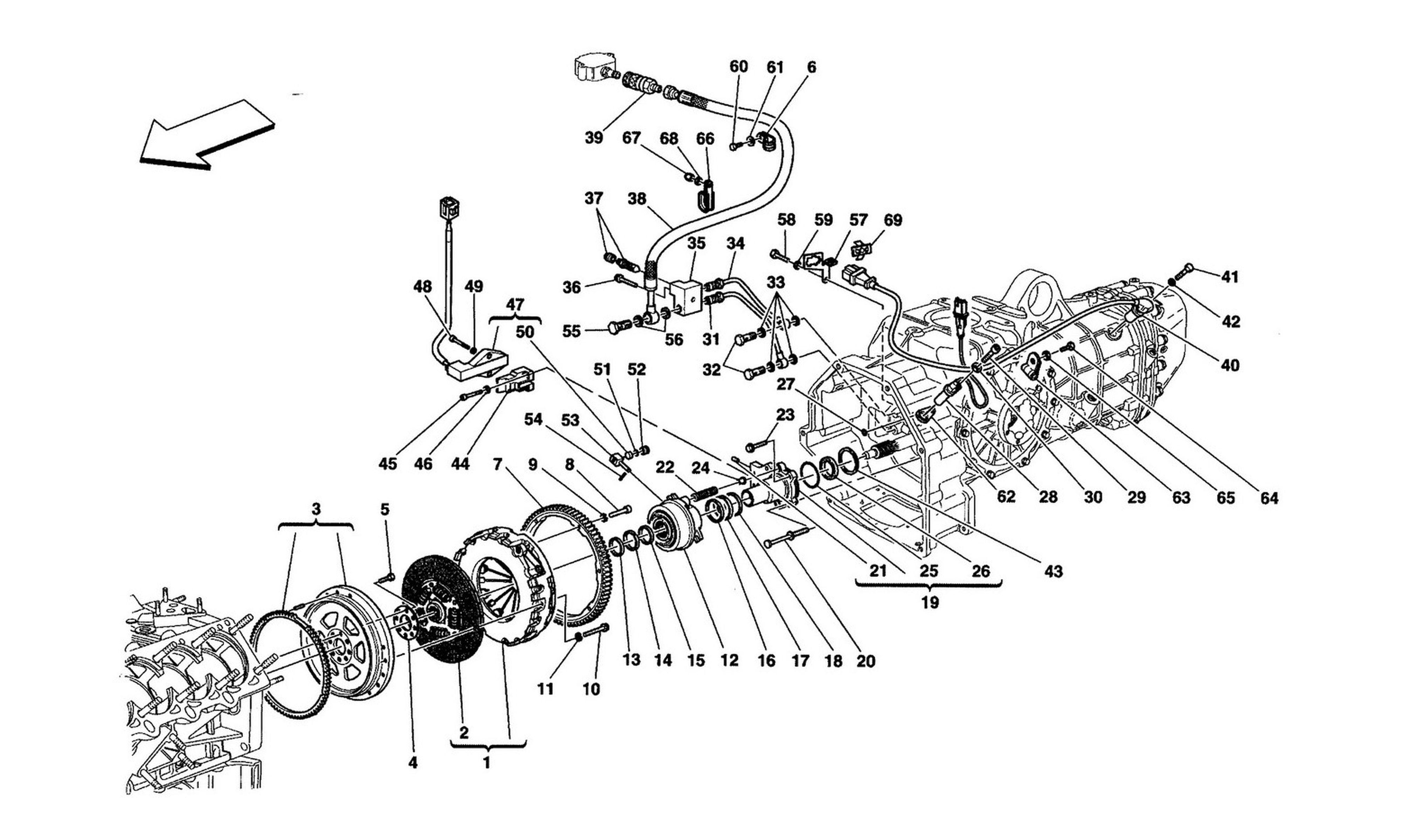 Schematic: Clutch And Controls