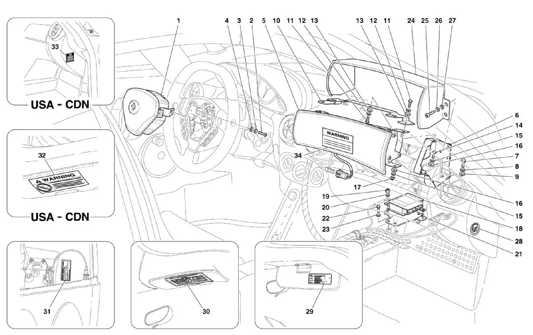 Schematic: Air-Bags