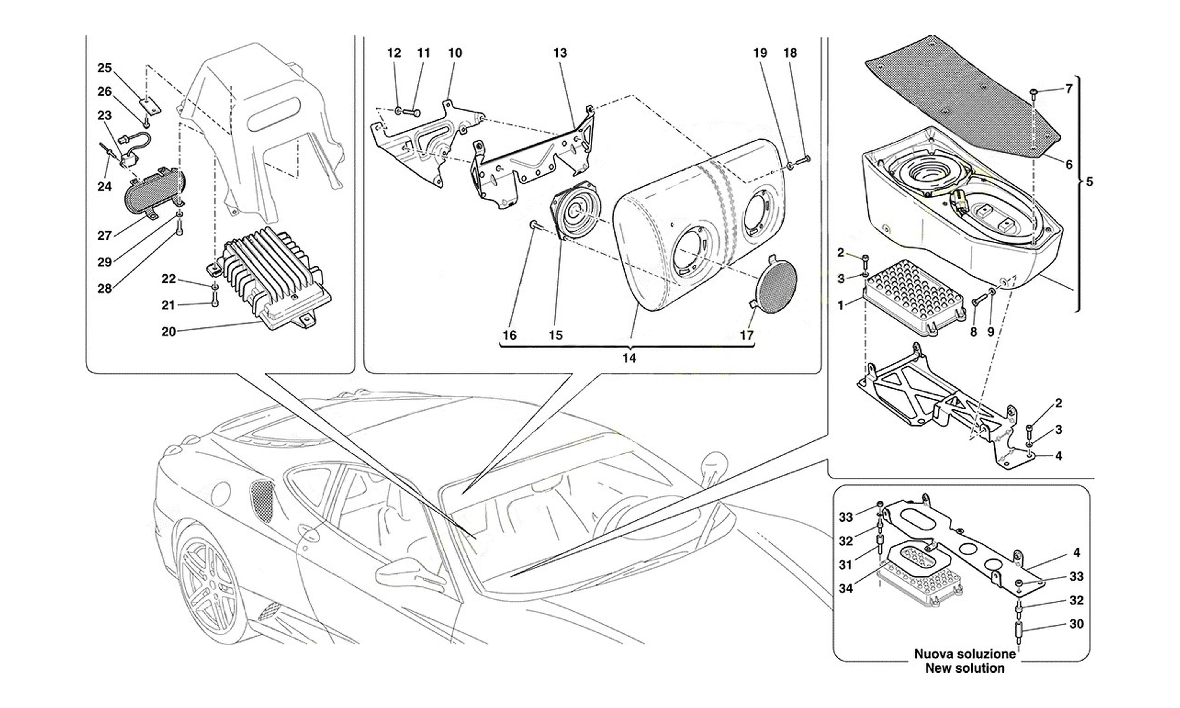 Schematic: High Power Bose Hi Fi System