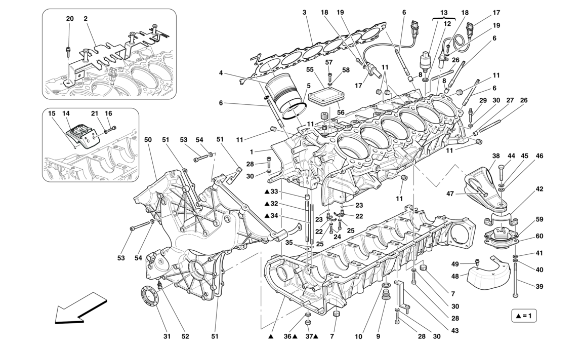 Schematic: Crankcase