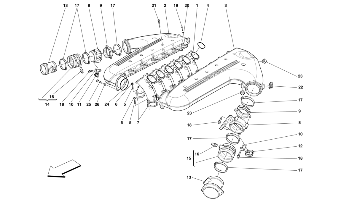 Schematic: Intake Manifold