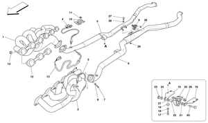 Front Exhaust System