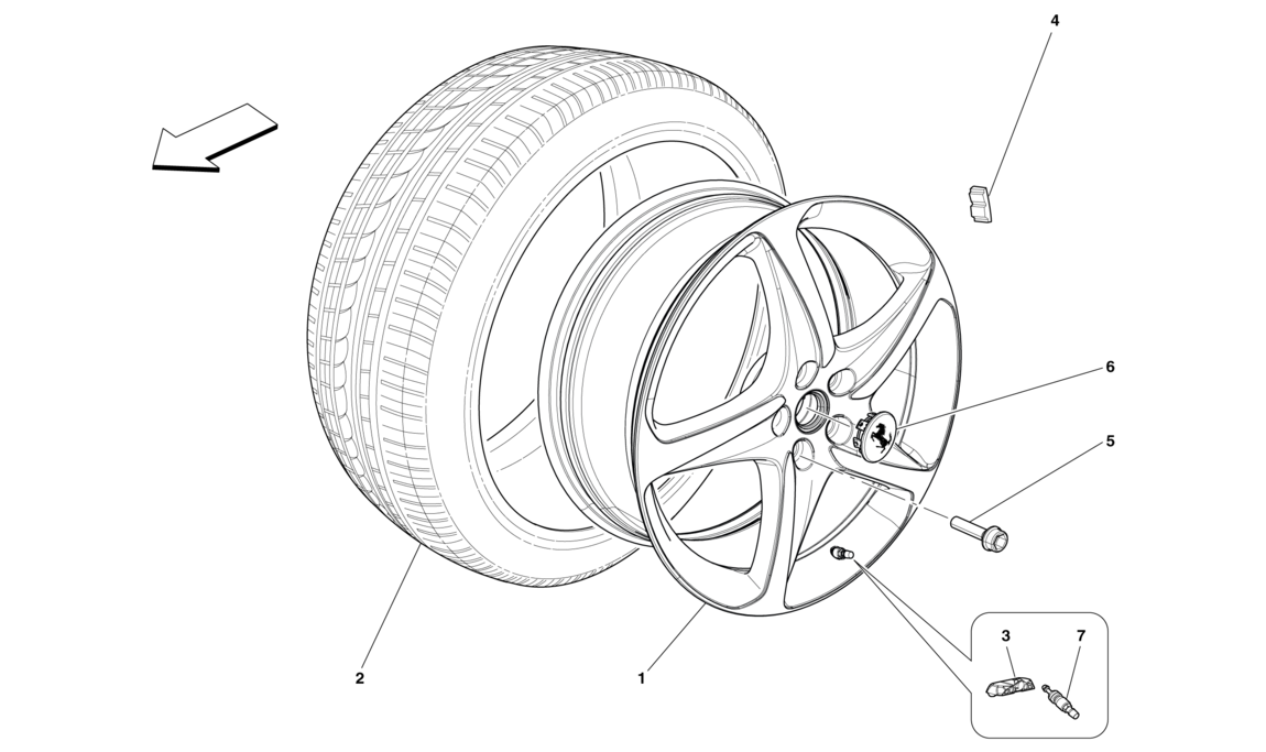 Schematic: Wheels