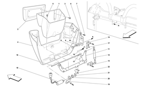 Rear Oddments Compartment -Applicable For Spider 16M-
