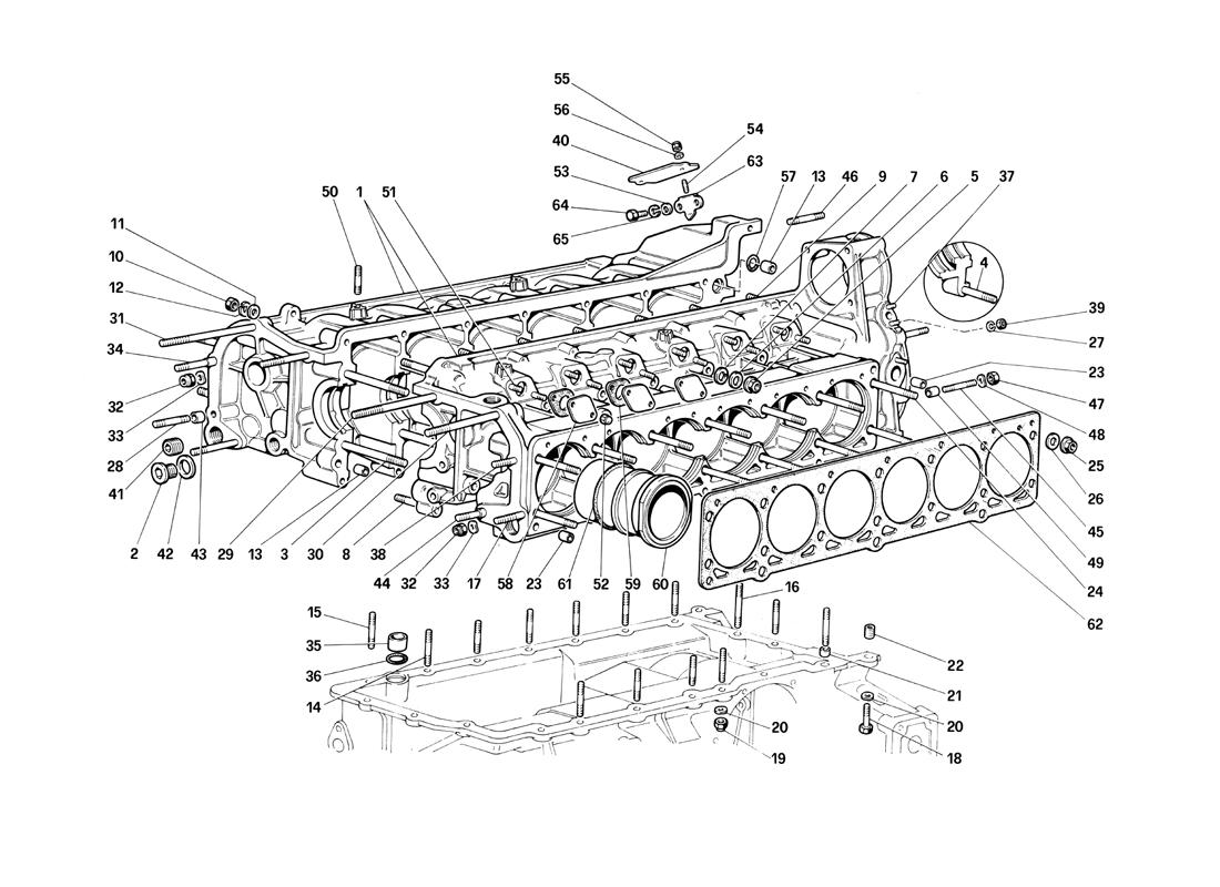 Schematic: Crankcase